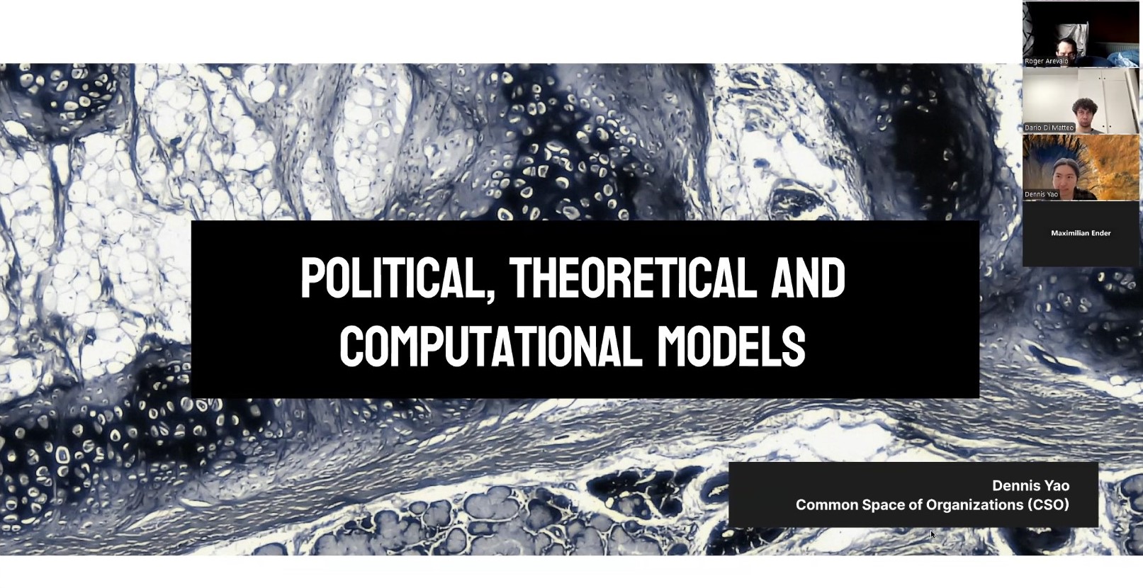 Recording of INDEP online Talk with Dennis Yao uploaded